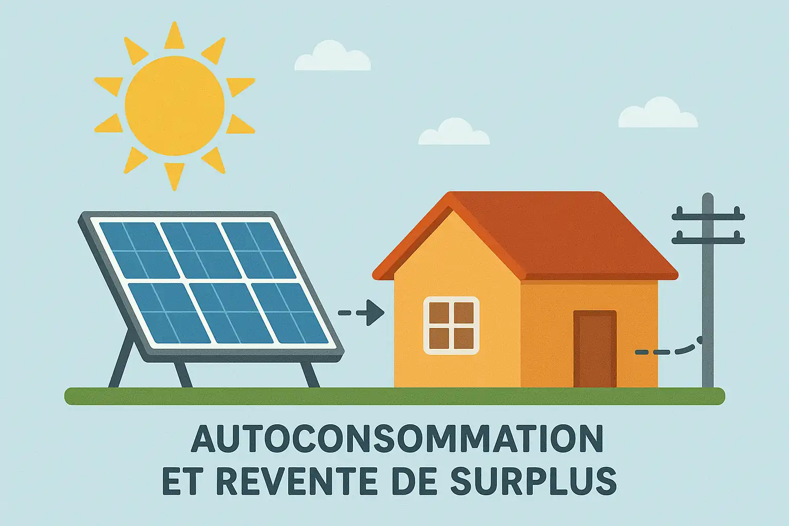Autoconsommation avec revente du surplus EDF OA – panneaux photovoltaiques - wissembourg - solest energies
