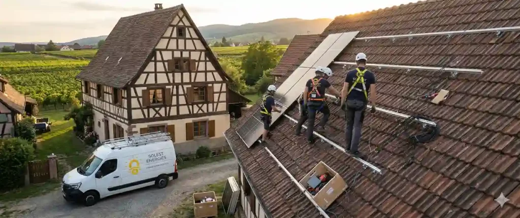 Installateurs panneaux solaires RGE base à Entzheim – Grand Est - solest energies