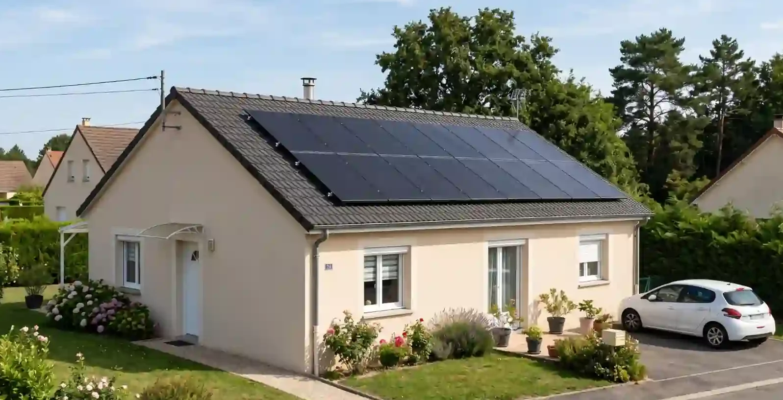 Installation photovoltaïque à Erstein dans le Bas-Rhin par Solest Énergies