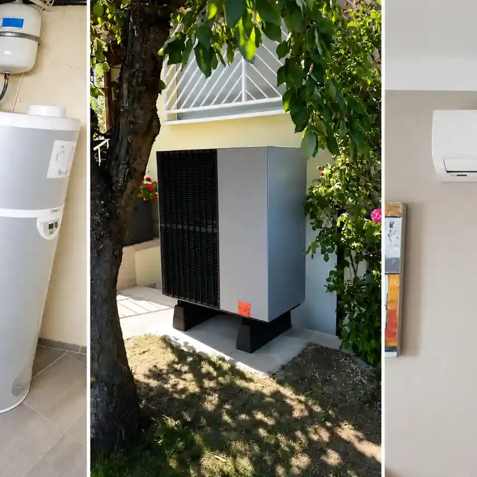 Rénovation énergétique combinée à Colmar par Solest Énergies : PAC R290, climatisation et chauffe-eau thermodynamique