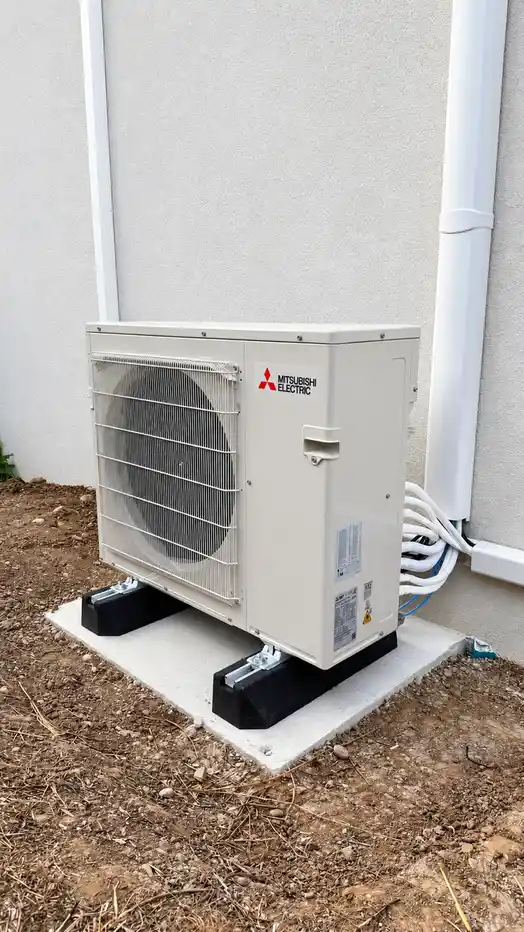 Unité extérieure Mitsubishi Electric MXZ-5F102VF3 d'une climatisation réversible quadrisplit à Oberhergheim
